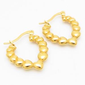 SS Gold-Plating Earring - KE113527-YX