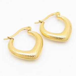 SS Gold-Plating Earring - KE113535-YX