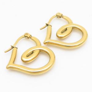 SS Gold-Plating Earring - KE113536-YX