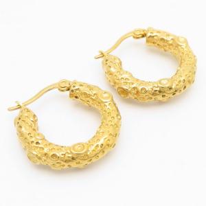 SS Gold-Plating Earring - KE113548-YX