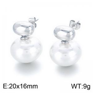 Stainless Steel Earring - KE113625-HM