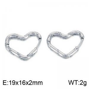 Stainless Steel Earring - KE113675-TLS