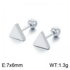 Stainless Steel Earring - KE113682-TLS