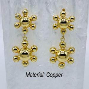 Copper Earring - KE113727-TJG