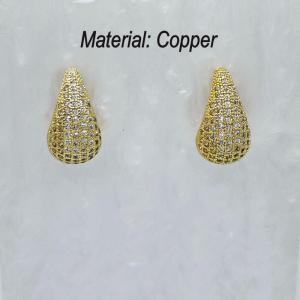 Copper Earring - KE113729-TJG