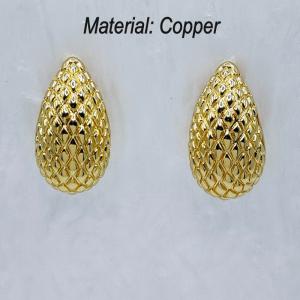 Copper Earring - KE113732-TJG