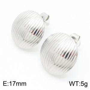 Stainless Steel Earring - KE113733-KFC