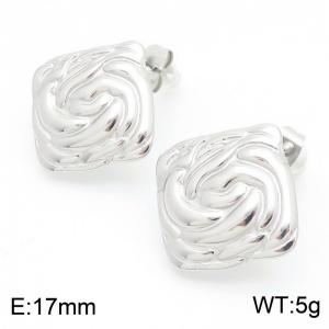 Stainless Steel Earring - KE113735-KFC