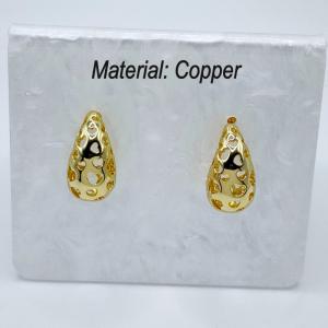 Copper Earring - KE113739-TJG
