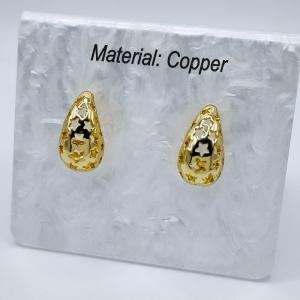 Copper Earring - KE113740-TJG