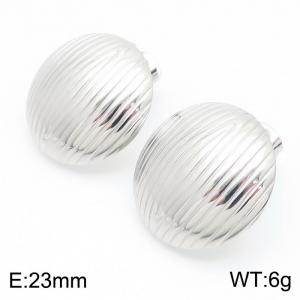 Stainless Steel Earring - KE113745-KFC