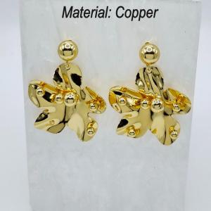 Copper Earring - KE113747-TJG