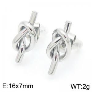 Stainless Steel Earring - KE113822-KFC