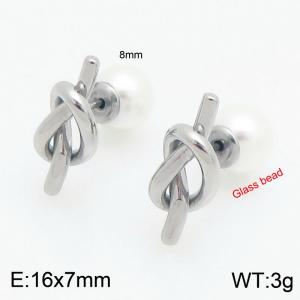 SS Gold-Plating Earring - KE113822-Z