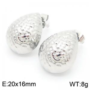 Stainless Steel Earring - KE113898-KFC