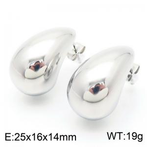 Stainless Steel Earring - KE113900-KFC