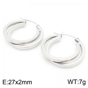 Stainless Steel Earring - KE113904-KFC