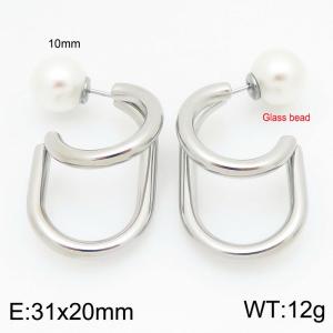 SS Gold-Plating Earring - KE113986-Z