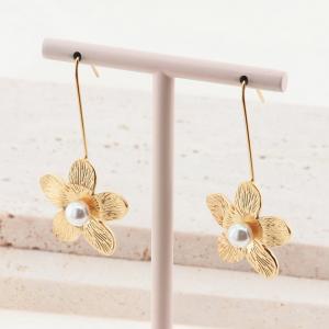 SS Gold-Plating Earring - KE114312-SP