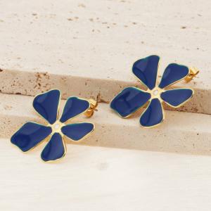 SS Gold-Plating Earring - KE114316-SP