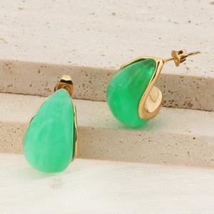 SS Gold-Plating Earring - KE114322-SP