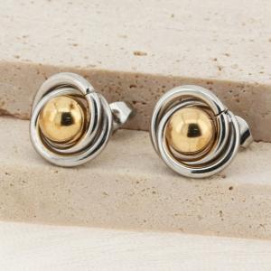 SS Gold-Plating Earring - KE114333-SP