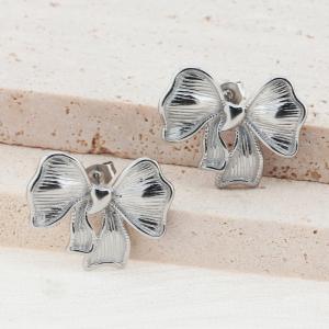 Stainless Steel Earring - KE114336-SP