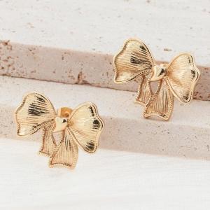 SS Gold-Plating Earring - KE114337-SP