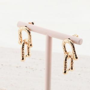 SS Gold-Plating Earring - KE114350-SP