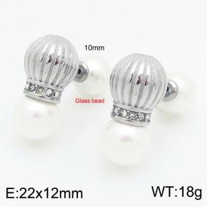 Stainless Steel Earring - KE114364-Z