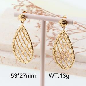 SS Gold-Plating Earring - KE114419-YL