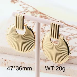 SS Gold-Plating Earring - KE114420-YL