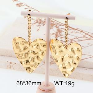 SS Gold-Plating Earring - KE114427-YL