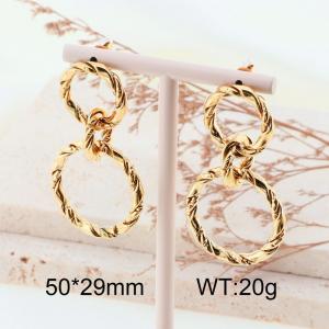 SS Gold-Plating Earring - KE114429-YL