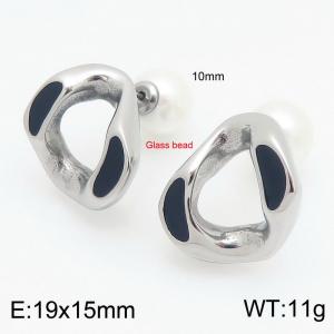 Stainless Steel Earring - KE114517-Z