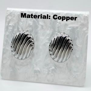 Copper Earring - KE114557-TJG