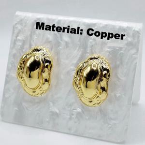 Copper Earring - KE114560-TJG