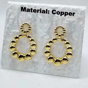 Copper Earring - KE114562-TJG