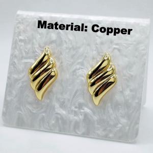 Copper Earring - KE114566-TJG