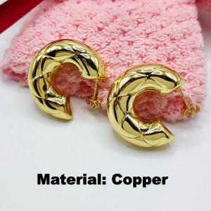 Copper Earring - KE114580-TJG