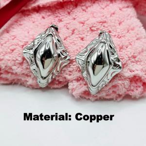 Copper Earring - KE114596-TJG