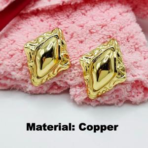 Copper Earring - KE114597-TJG