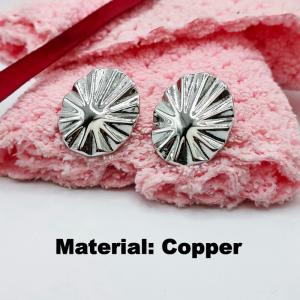 Copper Earring - KE114598-TJG