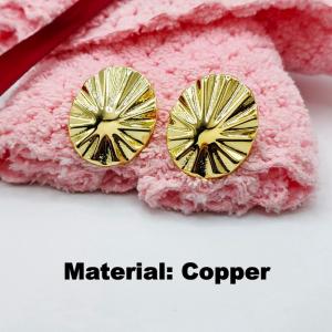 Copper Earring - KE114599-TJG