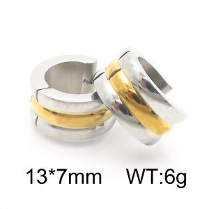 SS Gold-Plating Earring - KE114671-XY