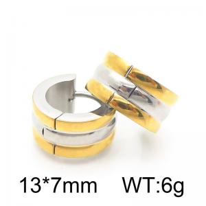 SS Gold-Plating Earring - KE114672-XY