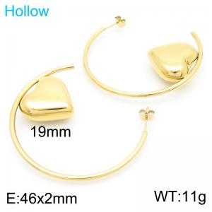 SS Gold-Plating Earring - KE115210-HM