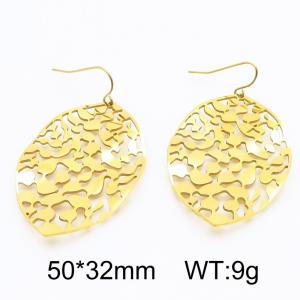 SS Gold-Plating Earring - KE115219-MW