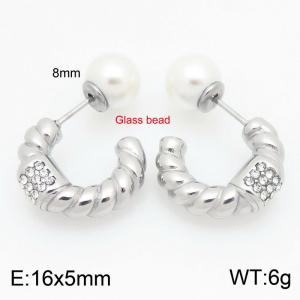 Stainless Steel Earring - KE115280-Z