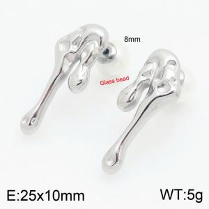 Stainless Steel Earring - KE115324-Z